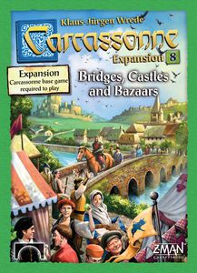 Carcassonne Bridges Castles and Bazaars EXP8